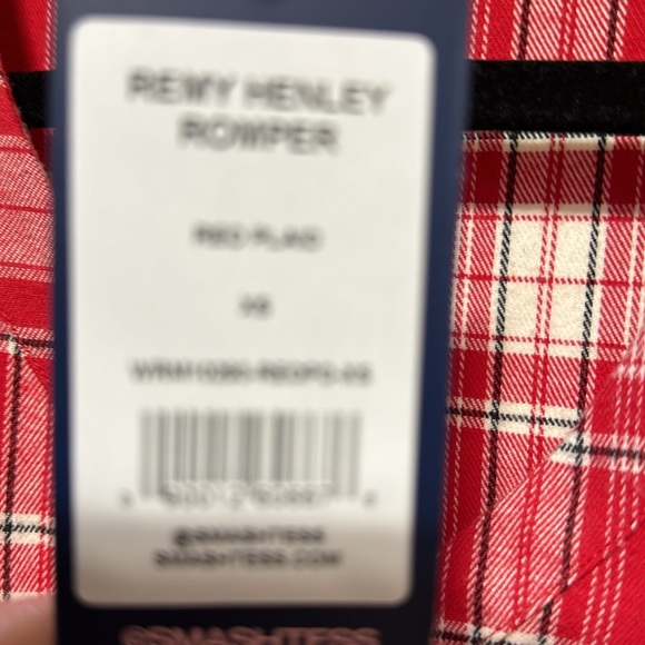 Smash+Tess NWT XS Remy Henley Romper - Picture 5 of 5